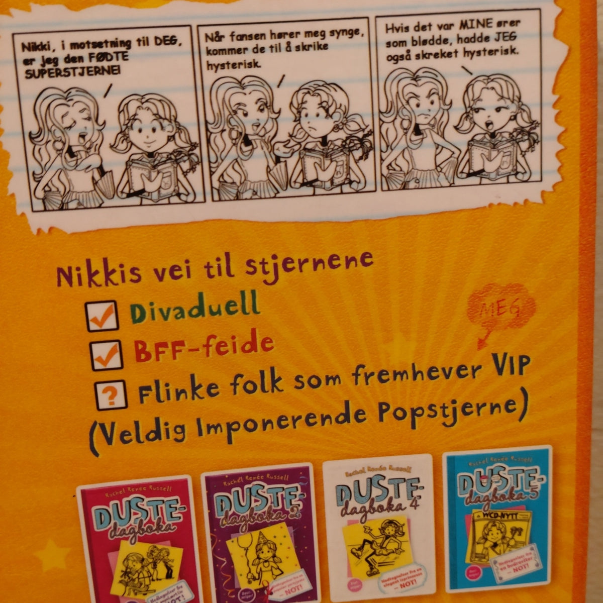 Russell, Rachel Renée: Dustedagboka 3