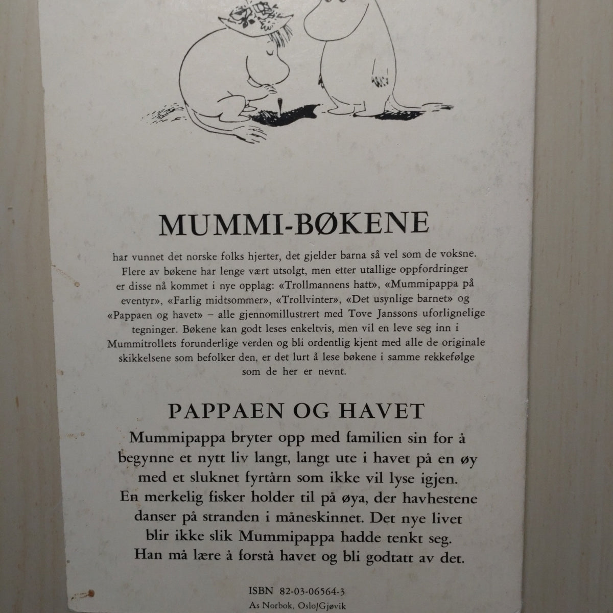 Jansson, Tove: Pappaen og havet