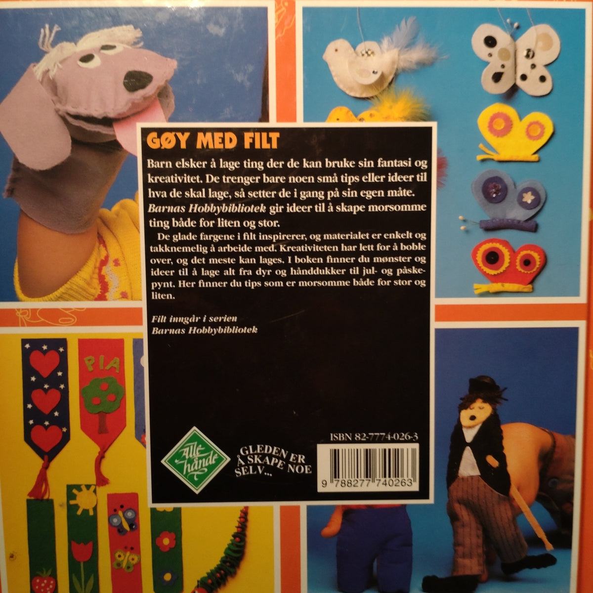 Joner, Tone Bergli: Barnas hobby-bibliotek: Filt
