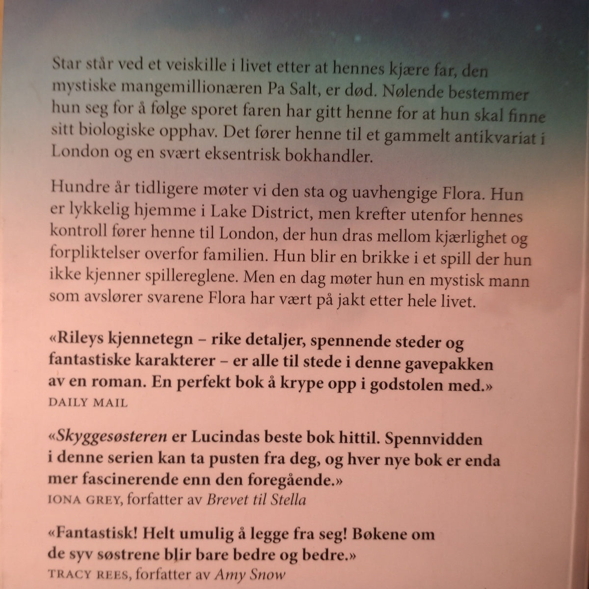 Riley, Lucinda: Skyggesøsteren (De syv søstre 3)