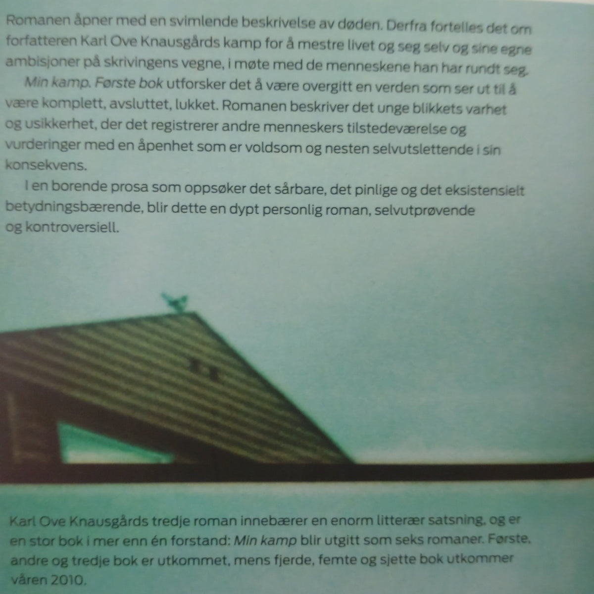 Knausgård, Karl Ove: Min kamp 1