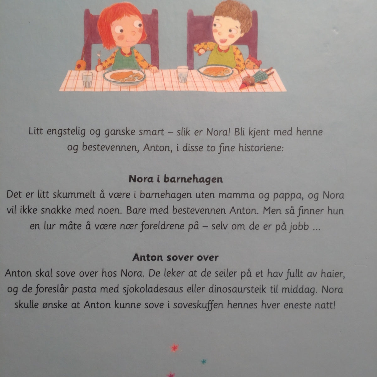 Morgenstern, Susie: Nora og bestevennen Anton