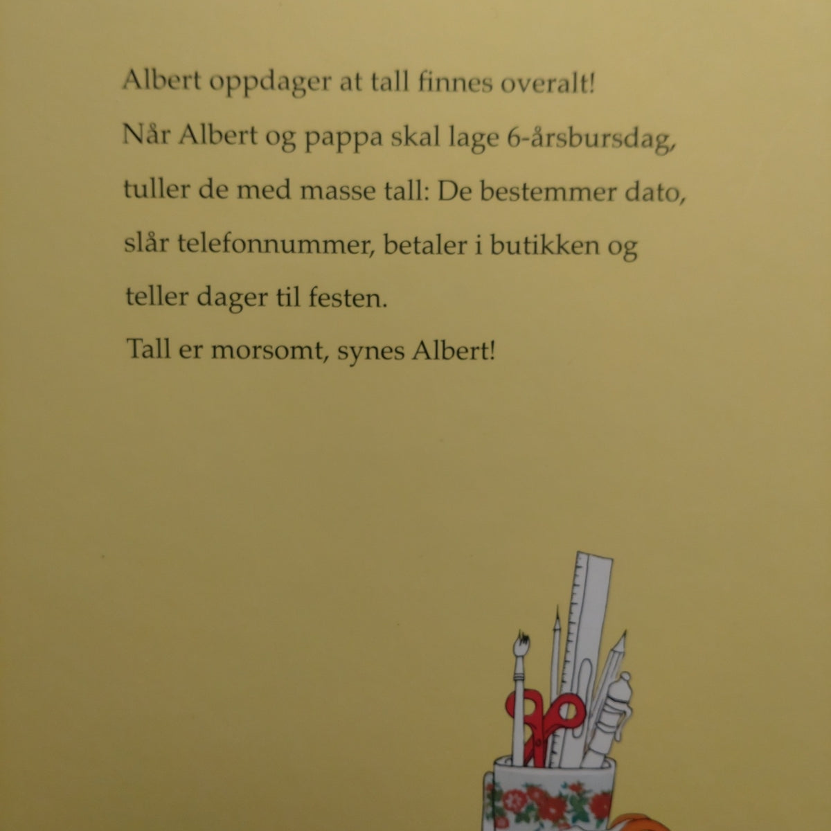 Bergström, Gunilla: Albert Åberg tuller med tall
