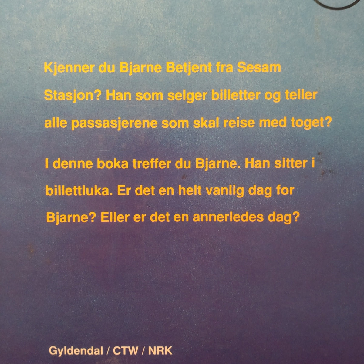 Skeie, Eyvind, Gratulerer med dagen, Bjarne Betjent!