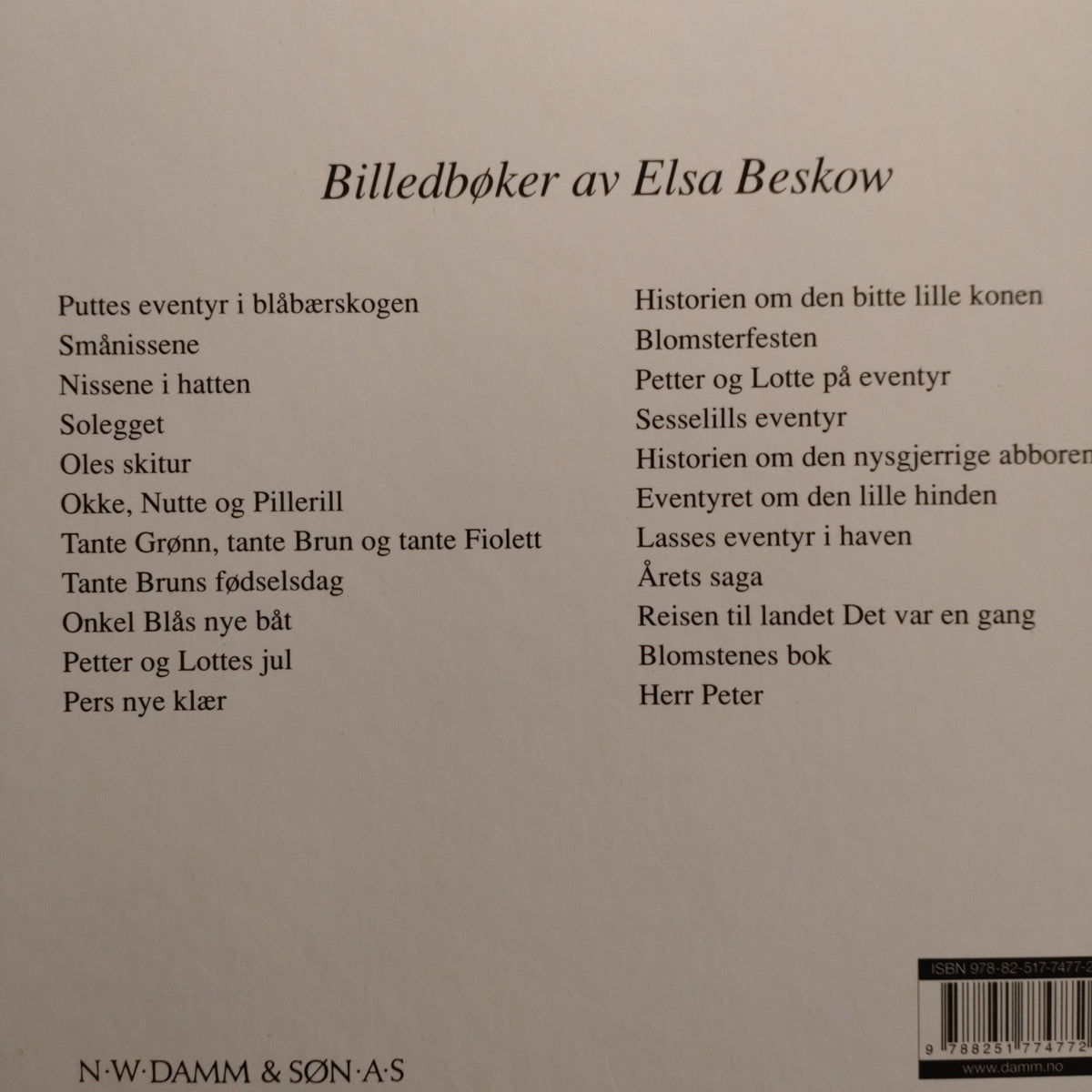 Beskow, Elsa: Petter og Lotte på eventyr