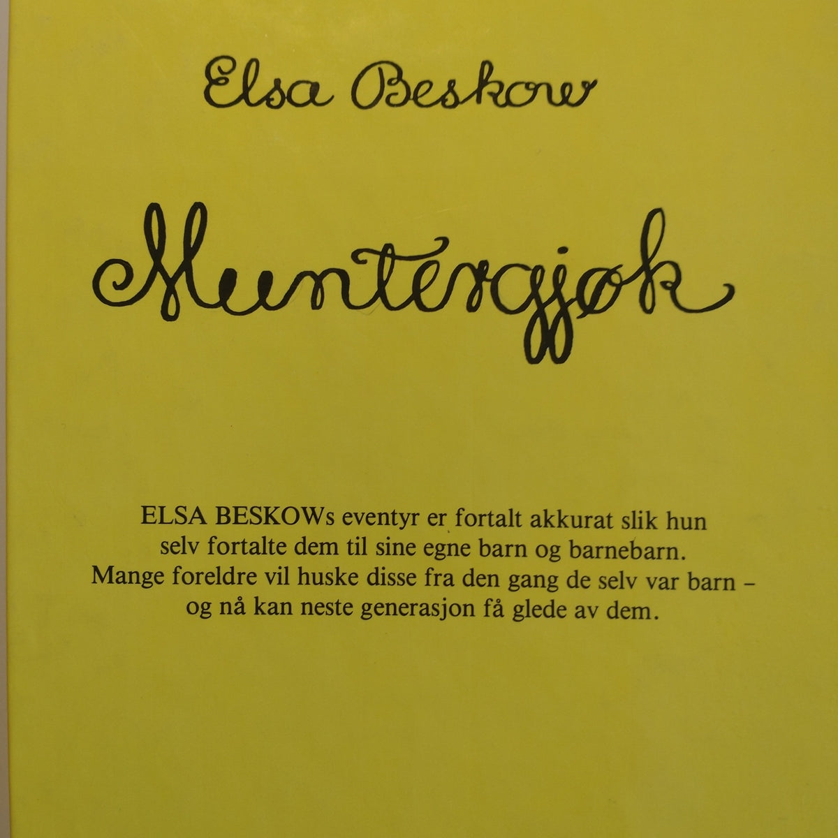 Beskow, Elsa: Muntergjøk