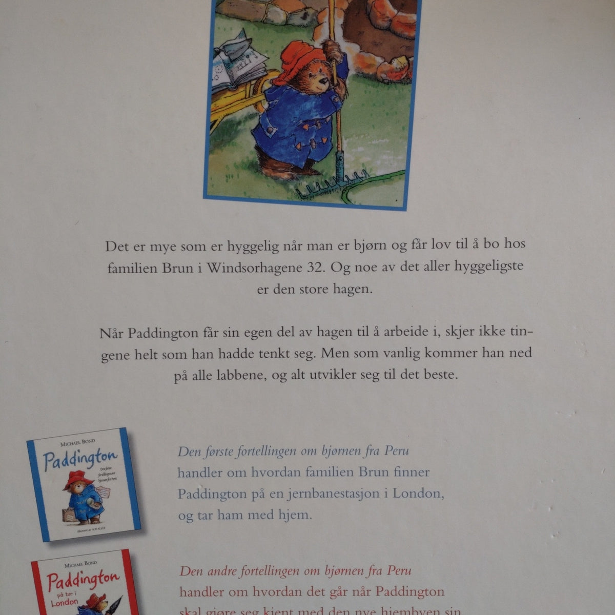 Bond, Michael: Paddington steller i hagen