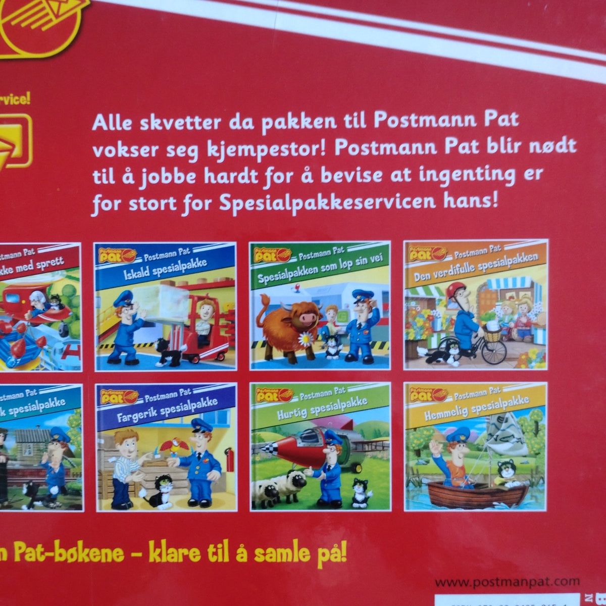 Postmann Pat - Spesialpakke med sprett