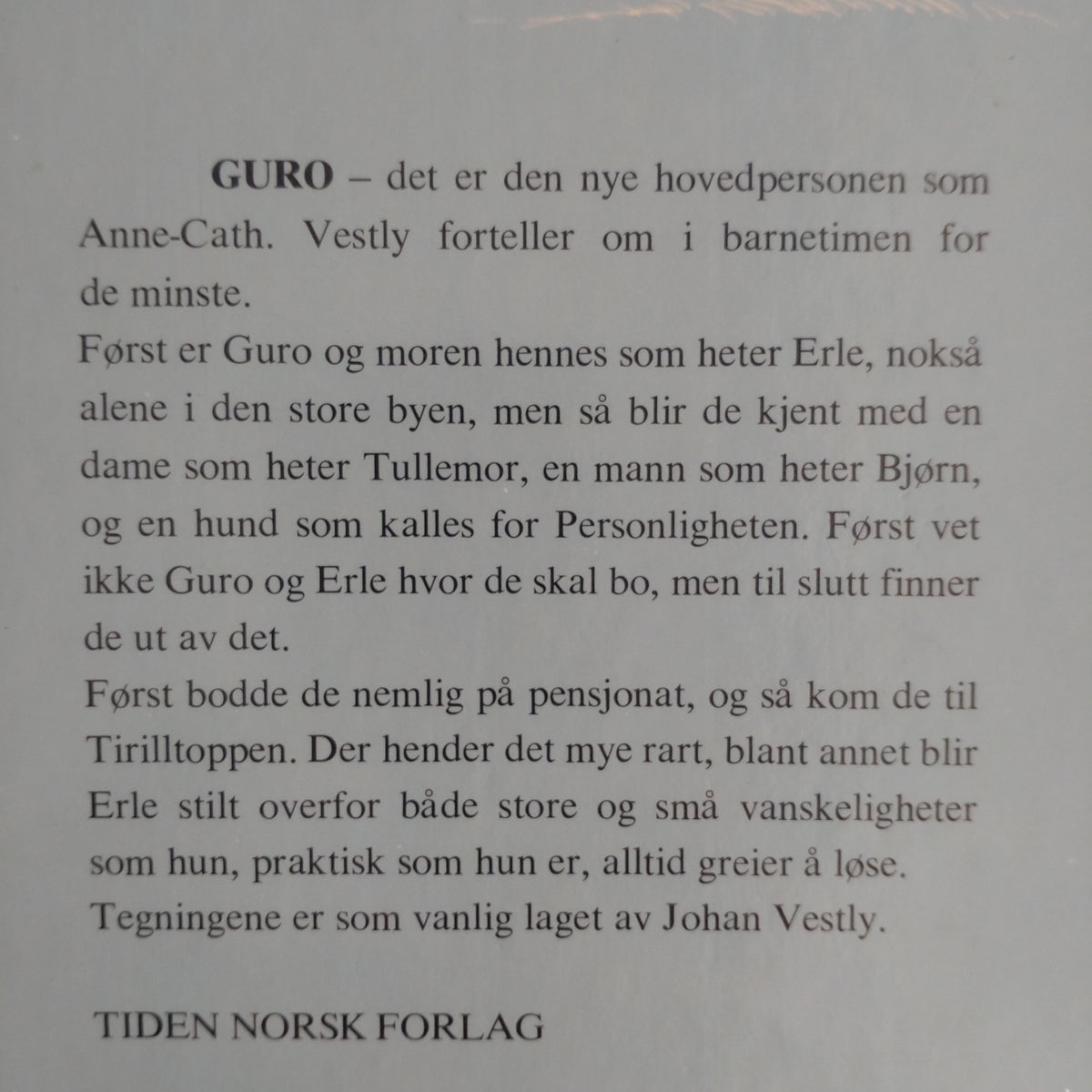 Vestly, Anne-Cath.: Guro 1