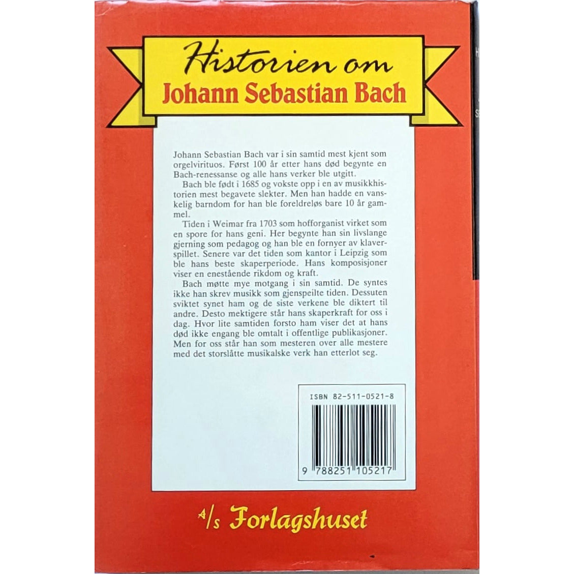 Manton, Jo: Historien om Johann Sebastian Bach - Eliteserien nr. 40
