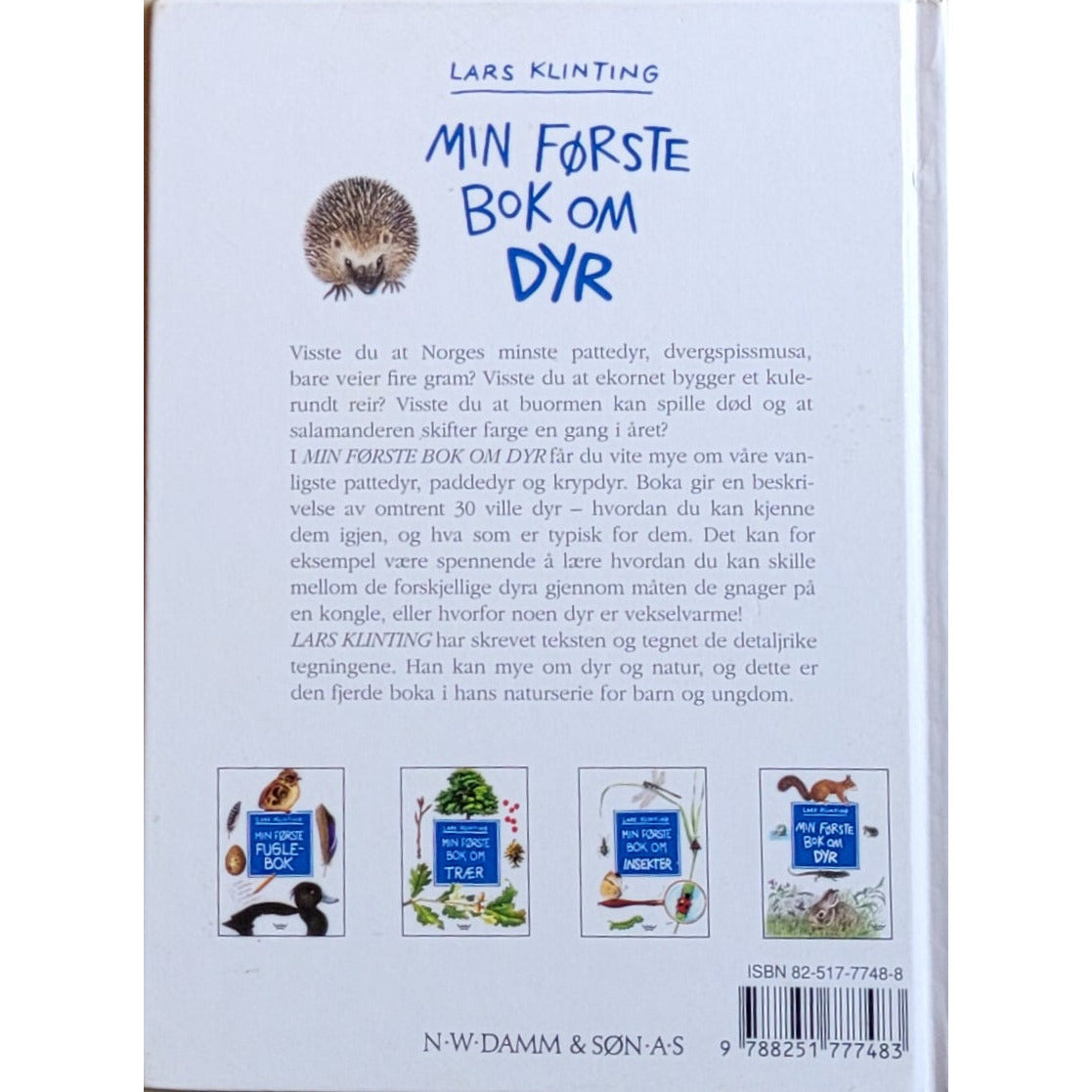Klinting, Lars: Min første bok om dyr