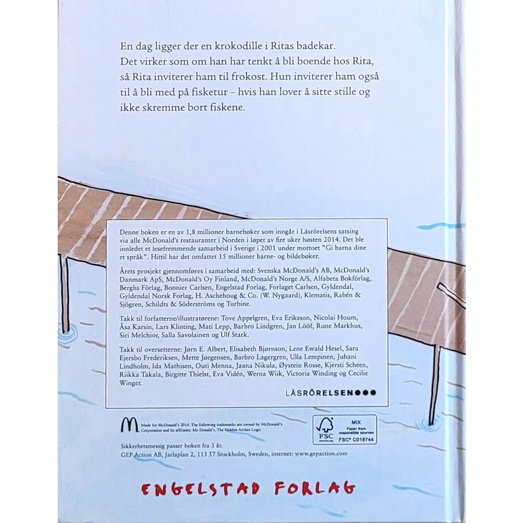 Melchior, Siri: Rita og krokodille på fisketur