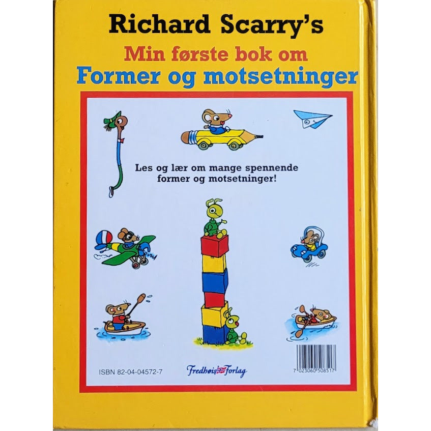 Richard Scarry's: Min først bok om Former og motsetninger