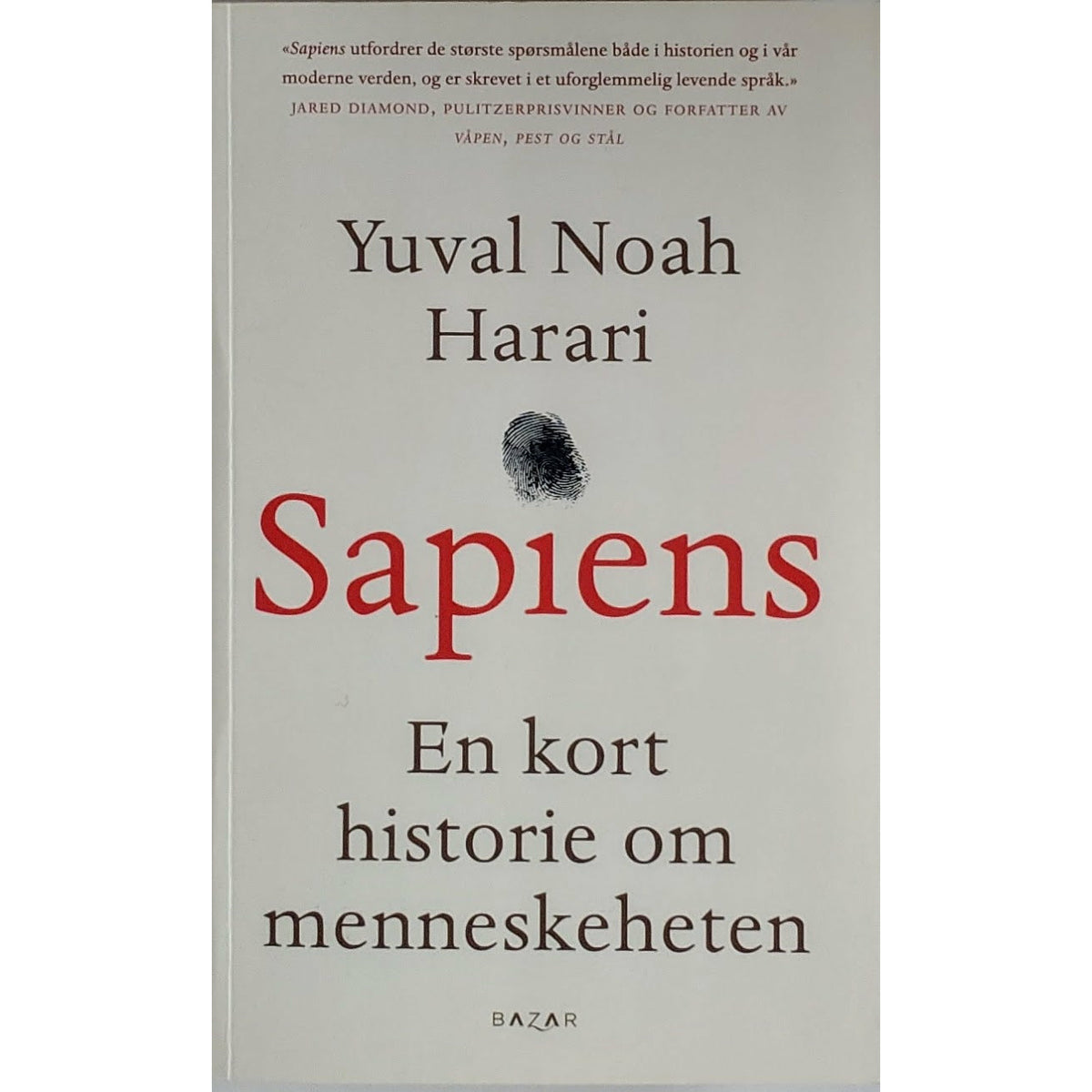 Harari, Yuval Noah: Sapiens - En kort historie om menneskeheten