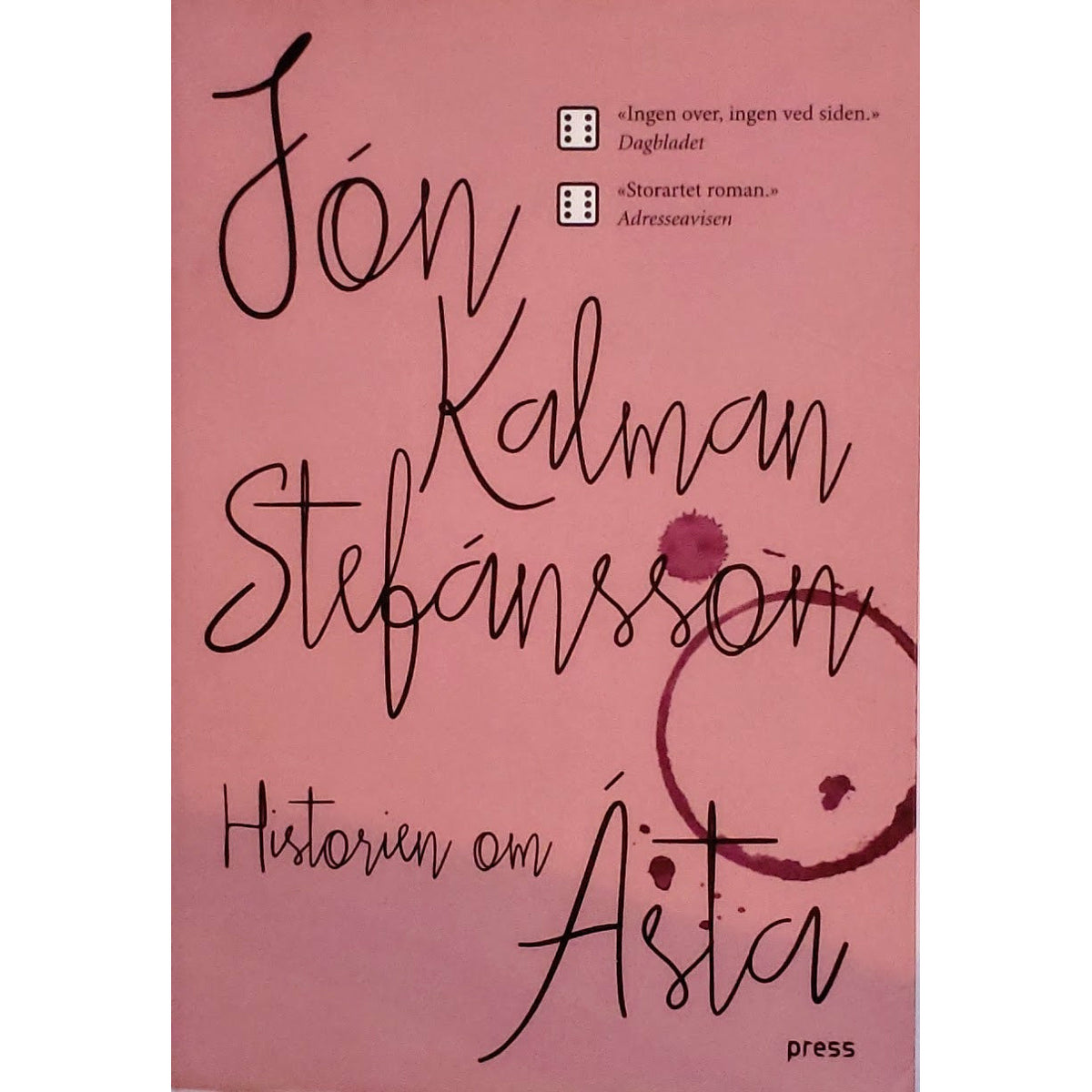 Stéfansson, Jón Kalman: Historien om Ásta