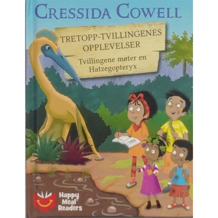 Tvillingene møter en Hatzegopteryx - Brukte bøker av Cressida Cowell
