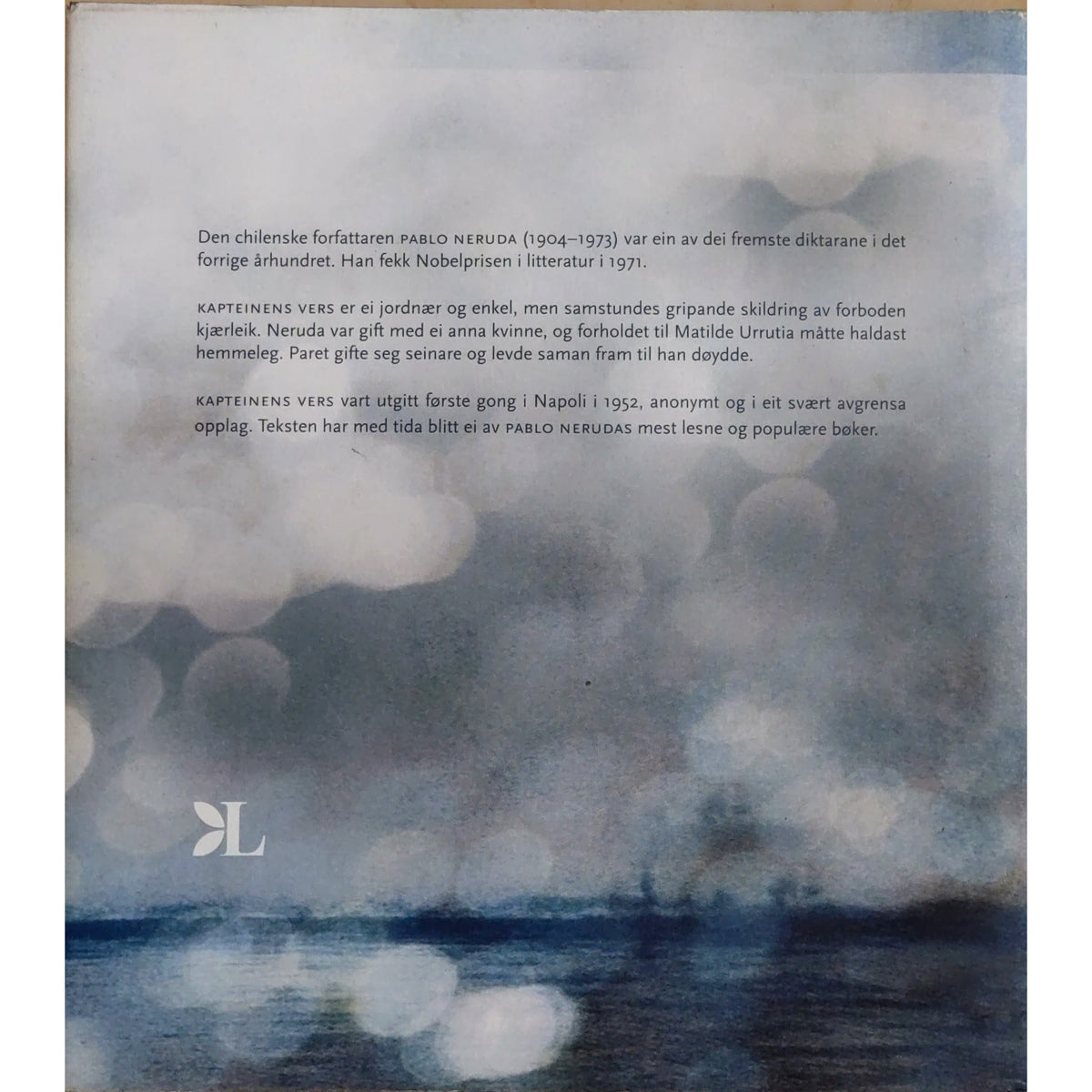 Pablo Neruda: Kapteinens vers. Brukte bøker