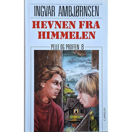 Pelle og Proffen 8 - Hevnen fra himmelen, brukte bøker av Ingvar Ambjørnsen