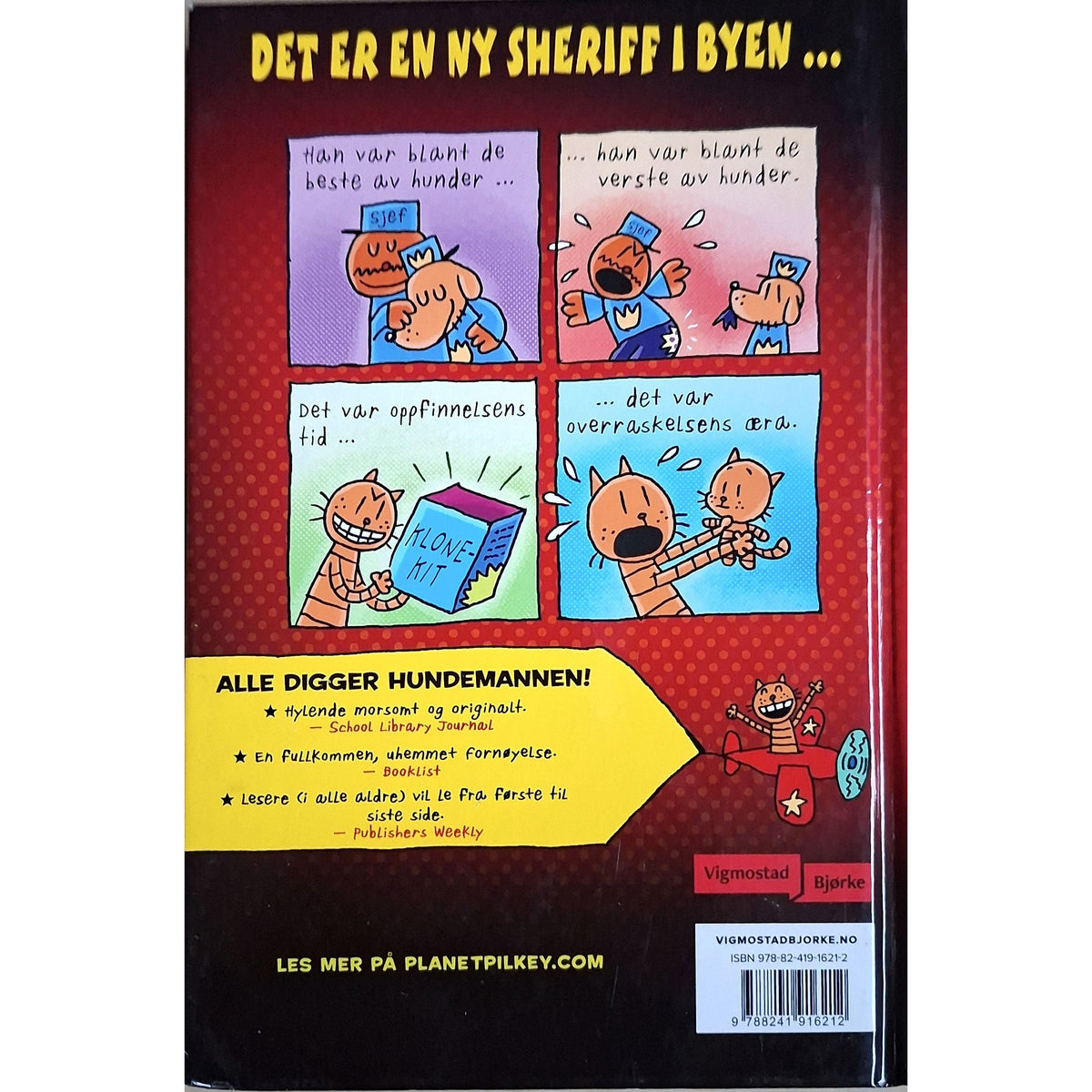 Hundemannen (3) i kattepine, bakside