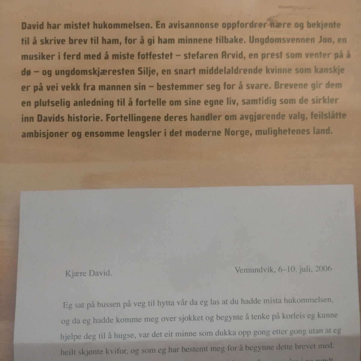 Tiller, Carl Frode: Innsirkling 1