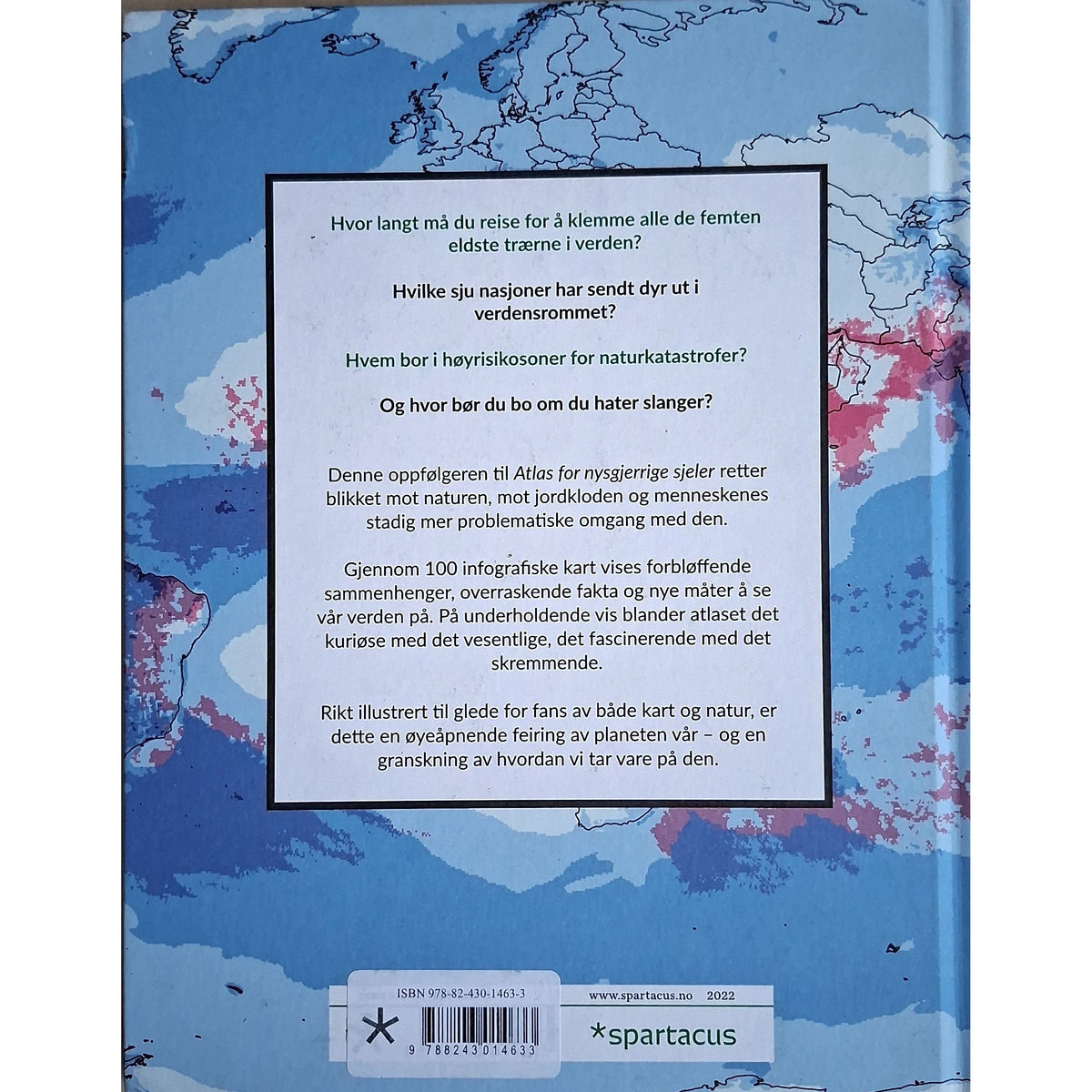 Naturatlas for nysgjerrige sjeler, bakside