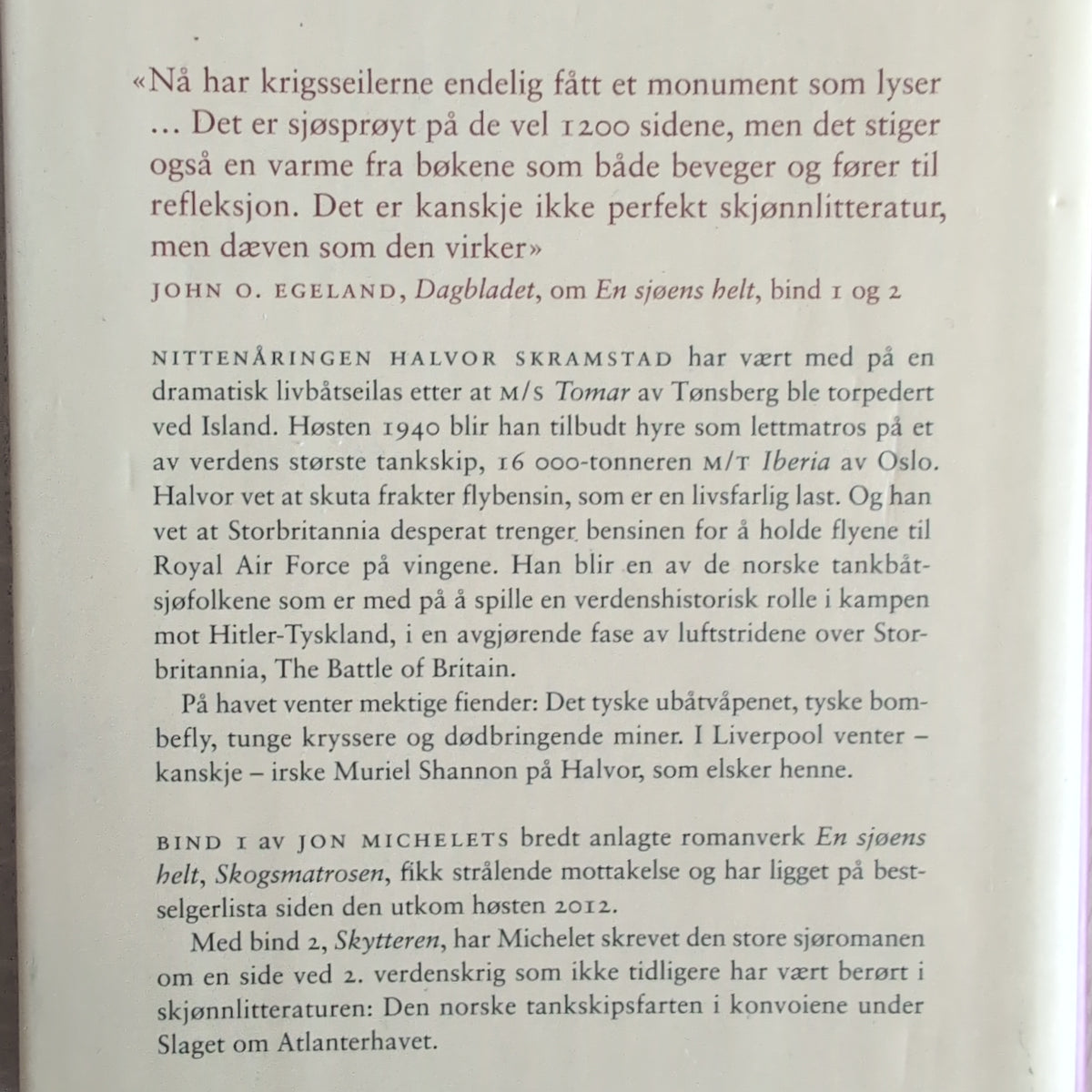 Michelet, Jon: Skytteren (En sjøens helt 2)