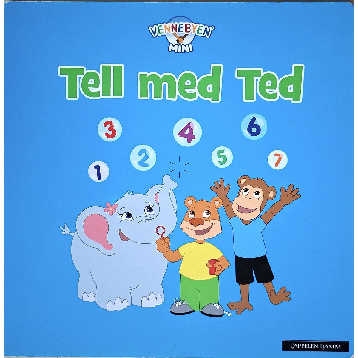 Vennebyen Mini - Tell med Ted, brukte bøker