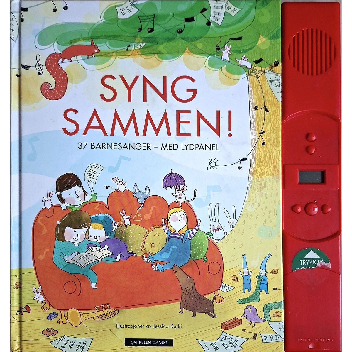 Syng sammen! 37 barnesanger - med lydpanel, brukte bøker