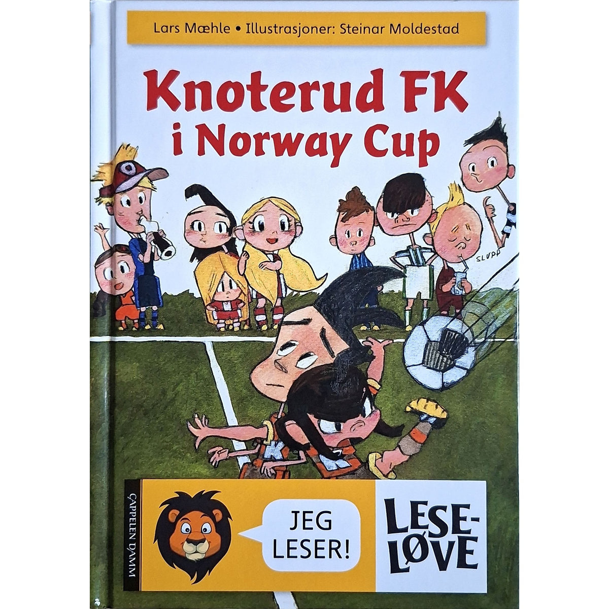 Knoterud FK i Norway Cup, brukte bøker av Lars Mæhle