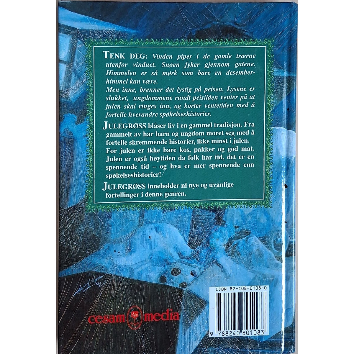 Julegrøss - Spennende spøkelseshistorier, bakside