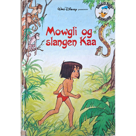 Mowgli og slangen Kaa, brukte bøker av Disney
