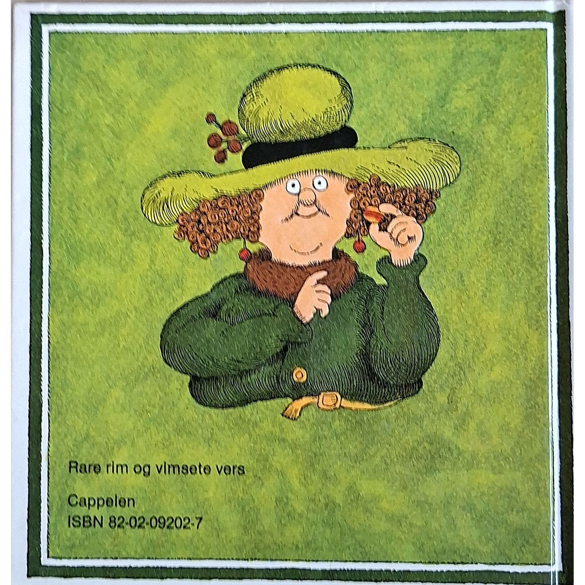 Tante Ellen som spiste karamellen, bakside