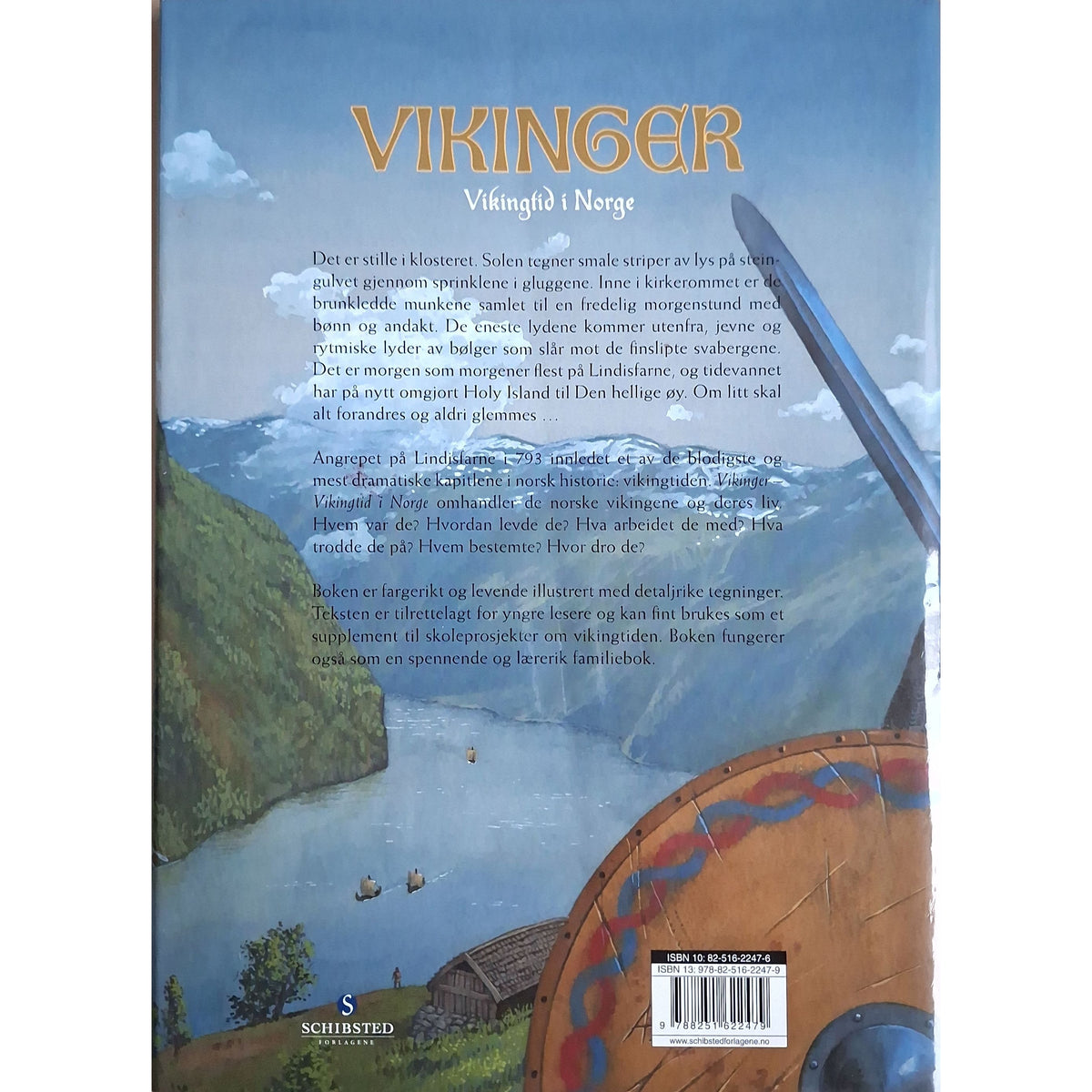 Vikinger - Vikingtid i Norge, bakside
