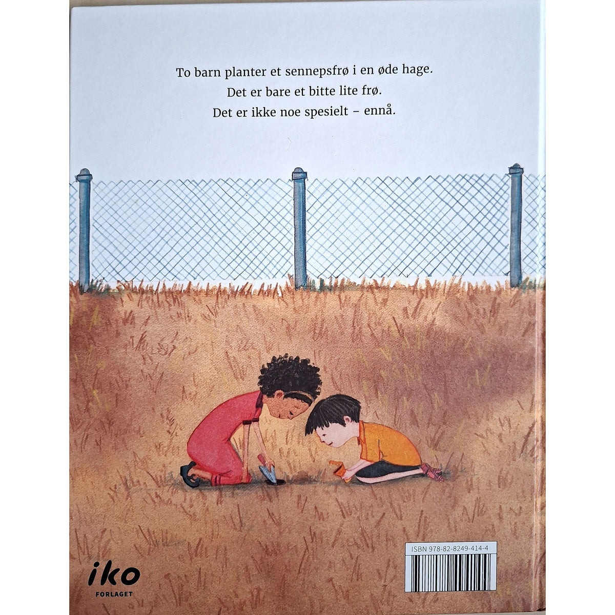 Det fantastiske sennepsfrøet, bakside