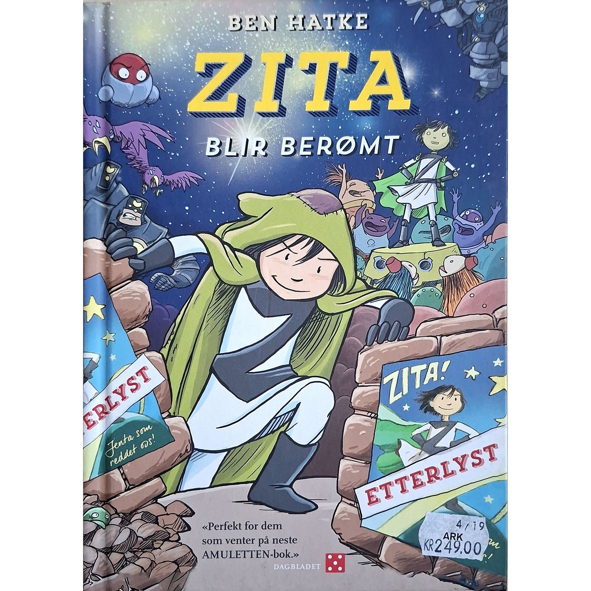 Zita blir berømt, brukte barnebøker av Ben Hatke