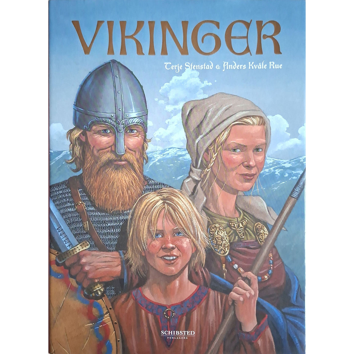 Vikinger - Vikingtid i Norge, brukte bøker av Terje Stenstad