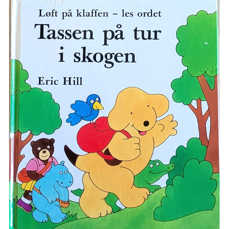 Tassen på tur i skogen, brukte bøker av Eric Hill