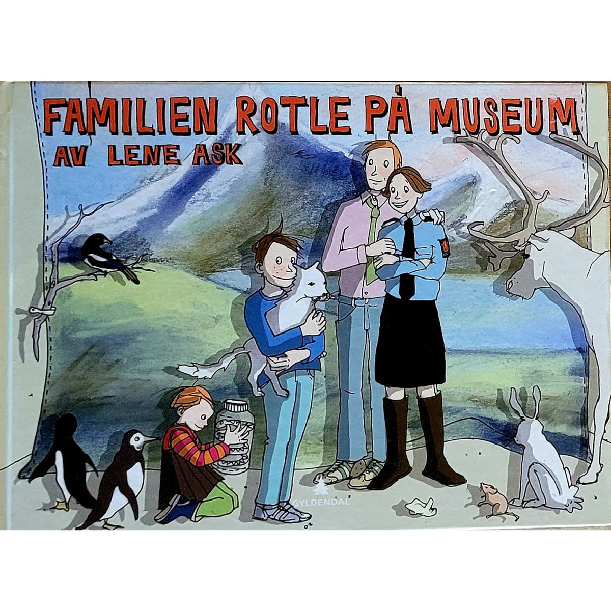 Familien Rotle på museum, brukte bøker av Lene Ask