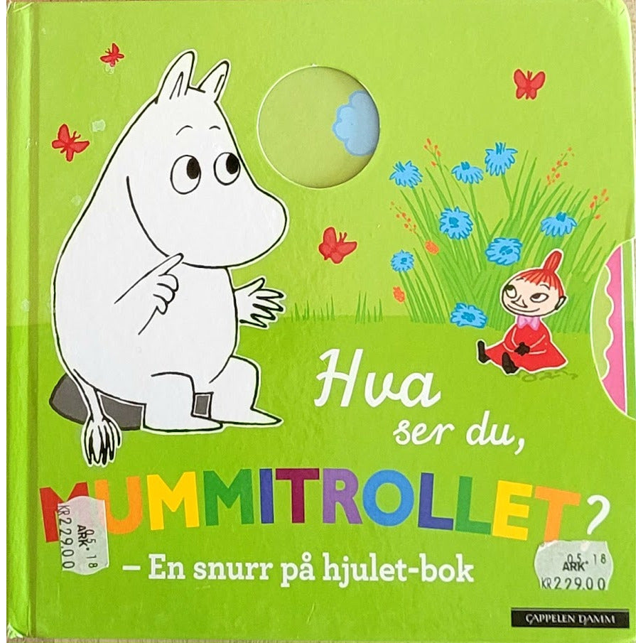 Hva ser du, Mummitrollet?, brukte bøker