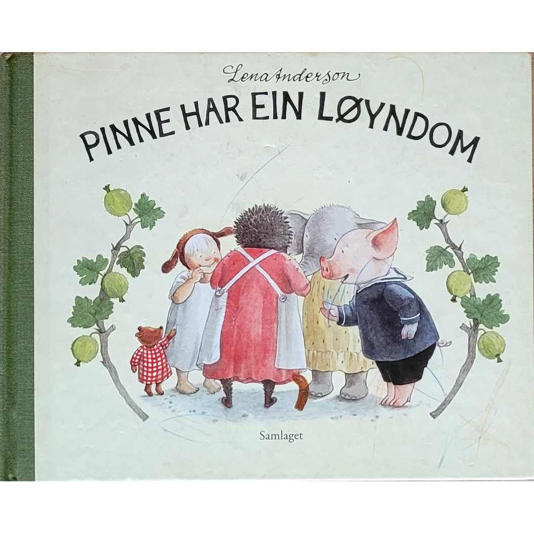 Pinne har en løyndom, Brukte bøker av Lena Anderson