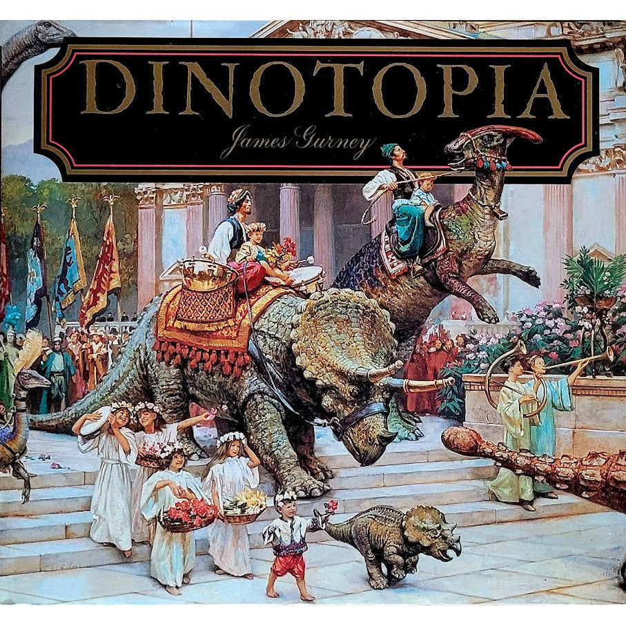 Dinotopia, Brukte bøker av James Gurney