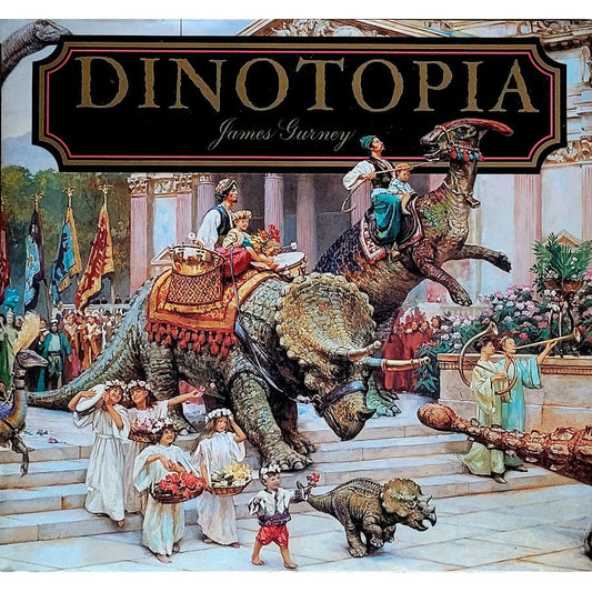 Dinotopia, Brukte bøker av James Gurney