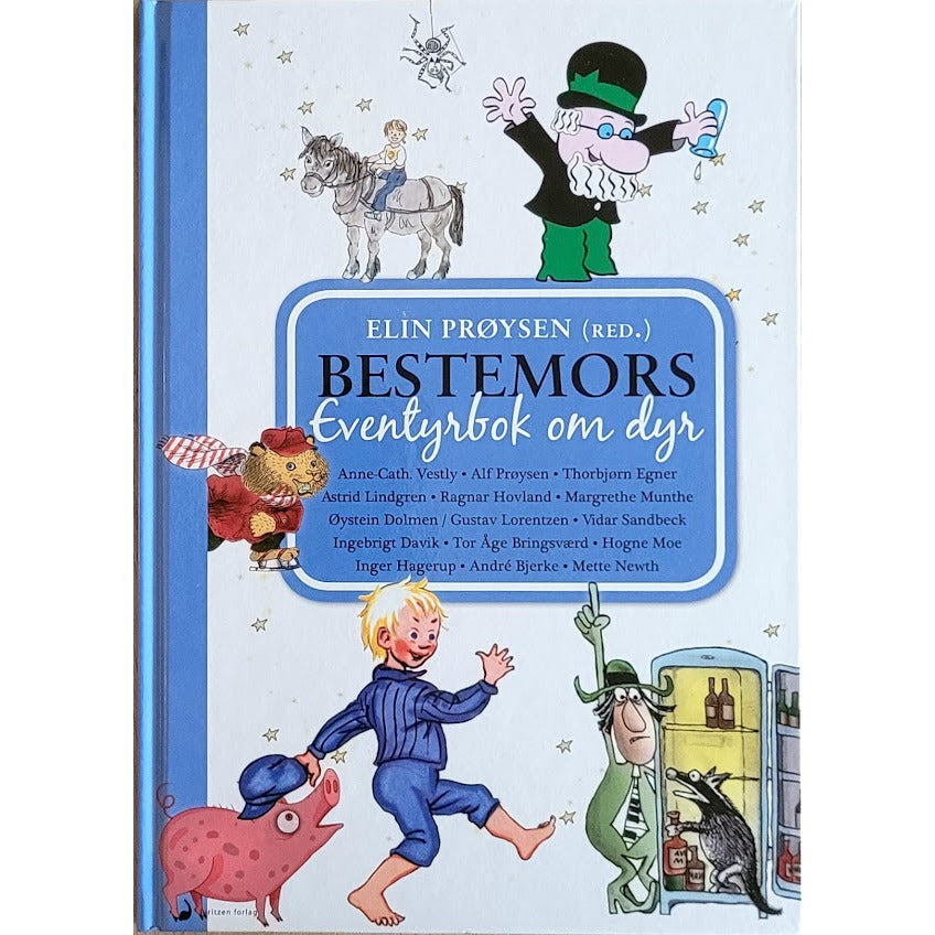 Bestemors eventyrbok om dyr, brukte bøker av Elin Prøysen