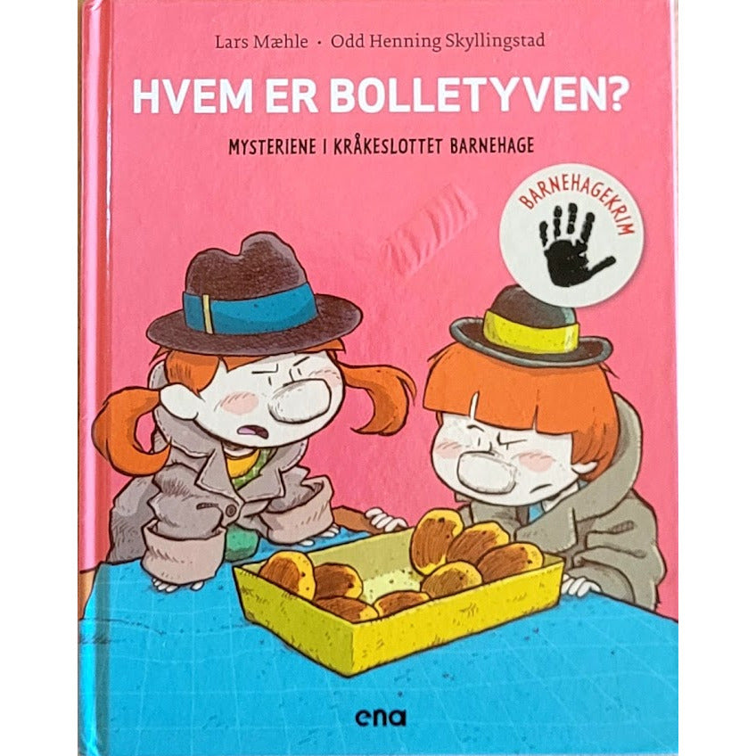 Mysteriene i Kråkeslottet barnehage - Hvem er bolletyven?, brukte bøker av Lars Mæhle