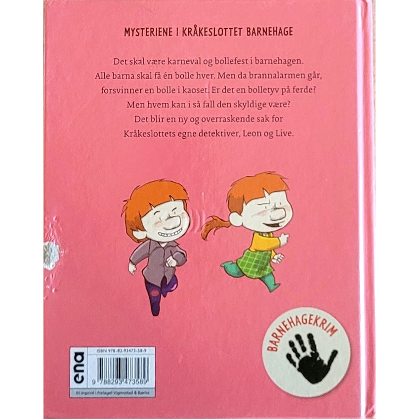 Mæhle, Lars: Mysteriene i Kråkeslottet barnehage - Hvem er bolletyven?