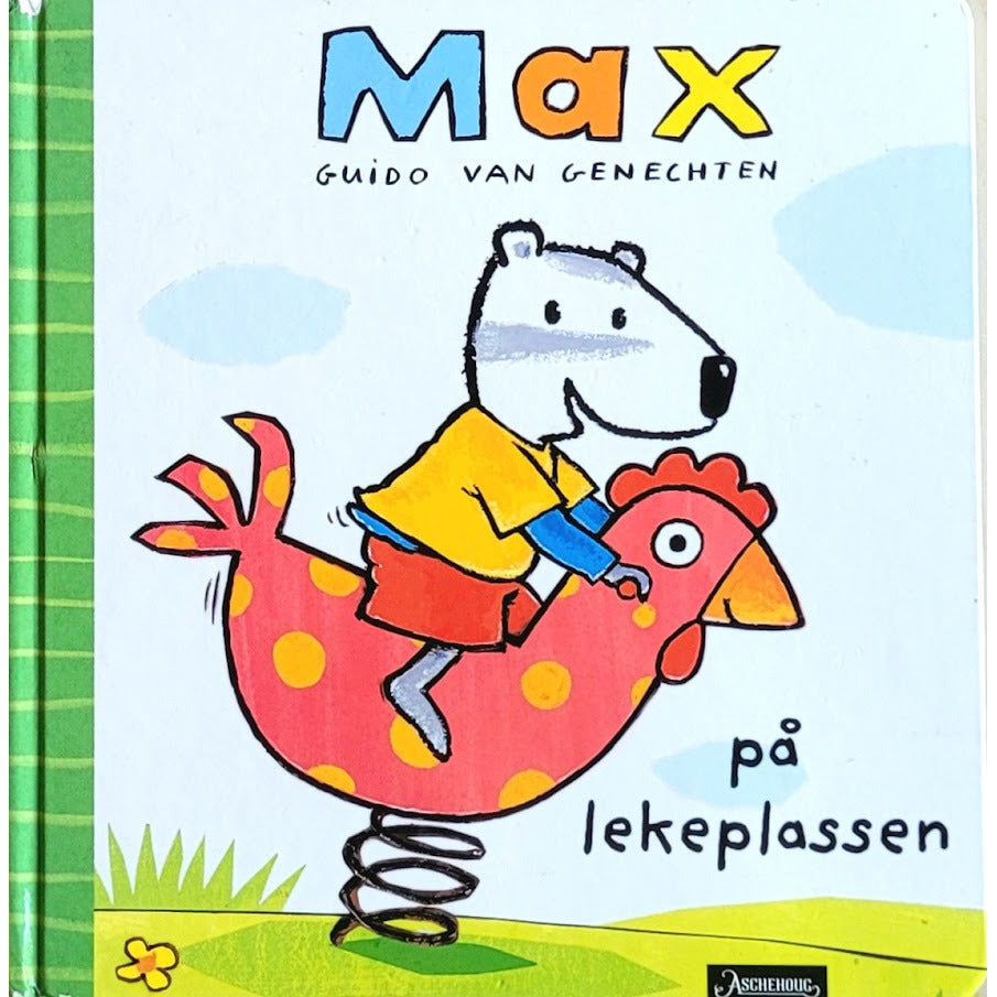Max på lekeplassen, brukte bøker av Guido van Genechten
