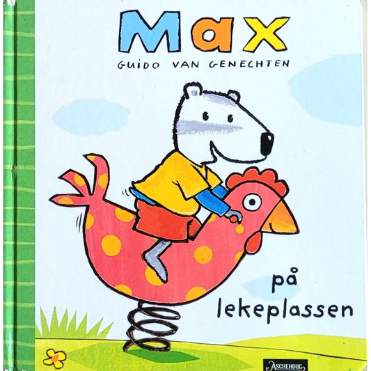 Max på lekeplassen, brukte bøker av Guido van Genechten
