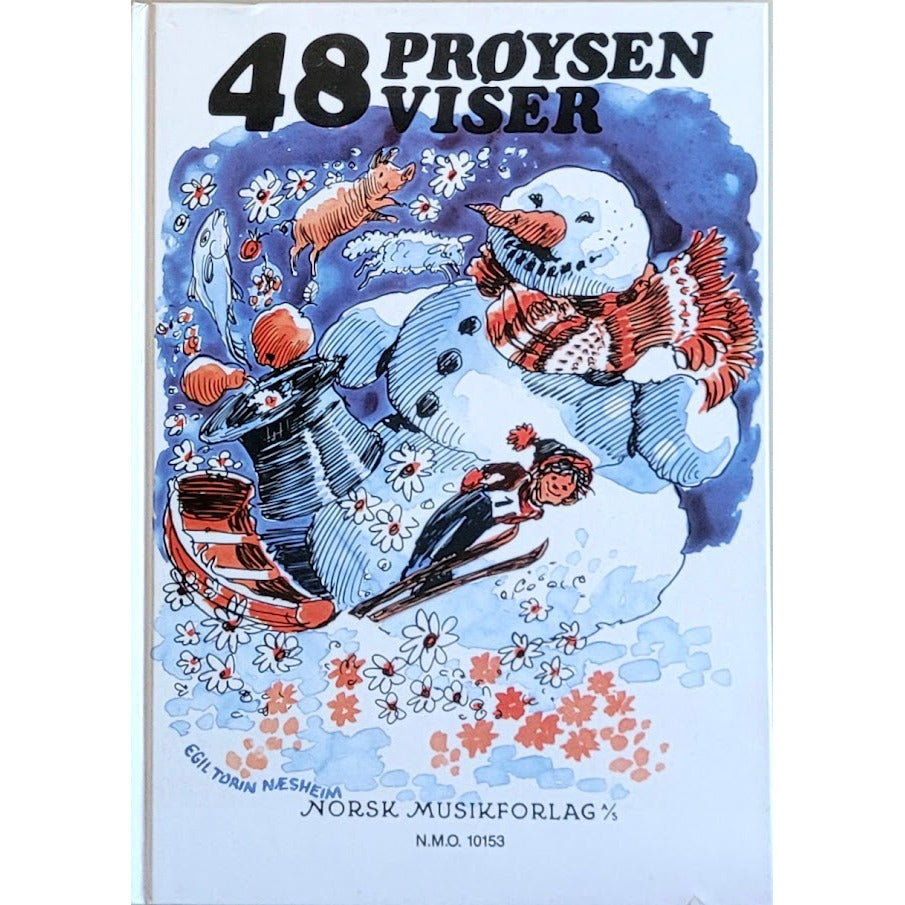 48 Prøysenviser, brukte bøker av Alf Prøysen