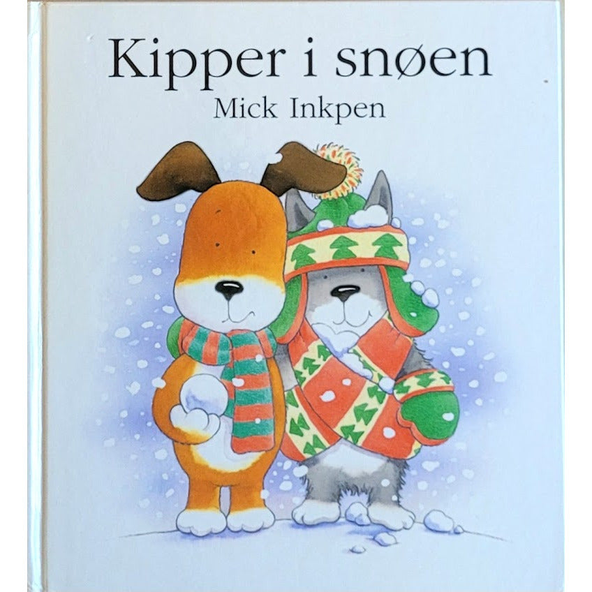 Kipper i snøen, brukte bøker av Mick Inkpen