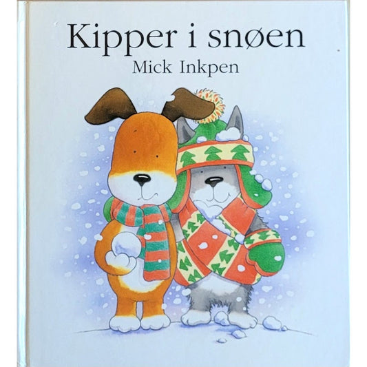 Kipper i snøen, brukte bøker av Mick Inkpen